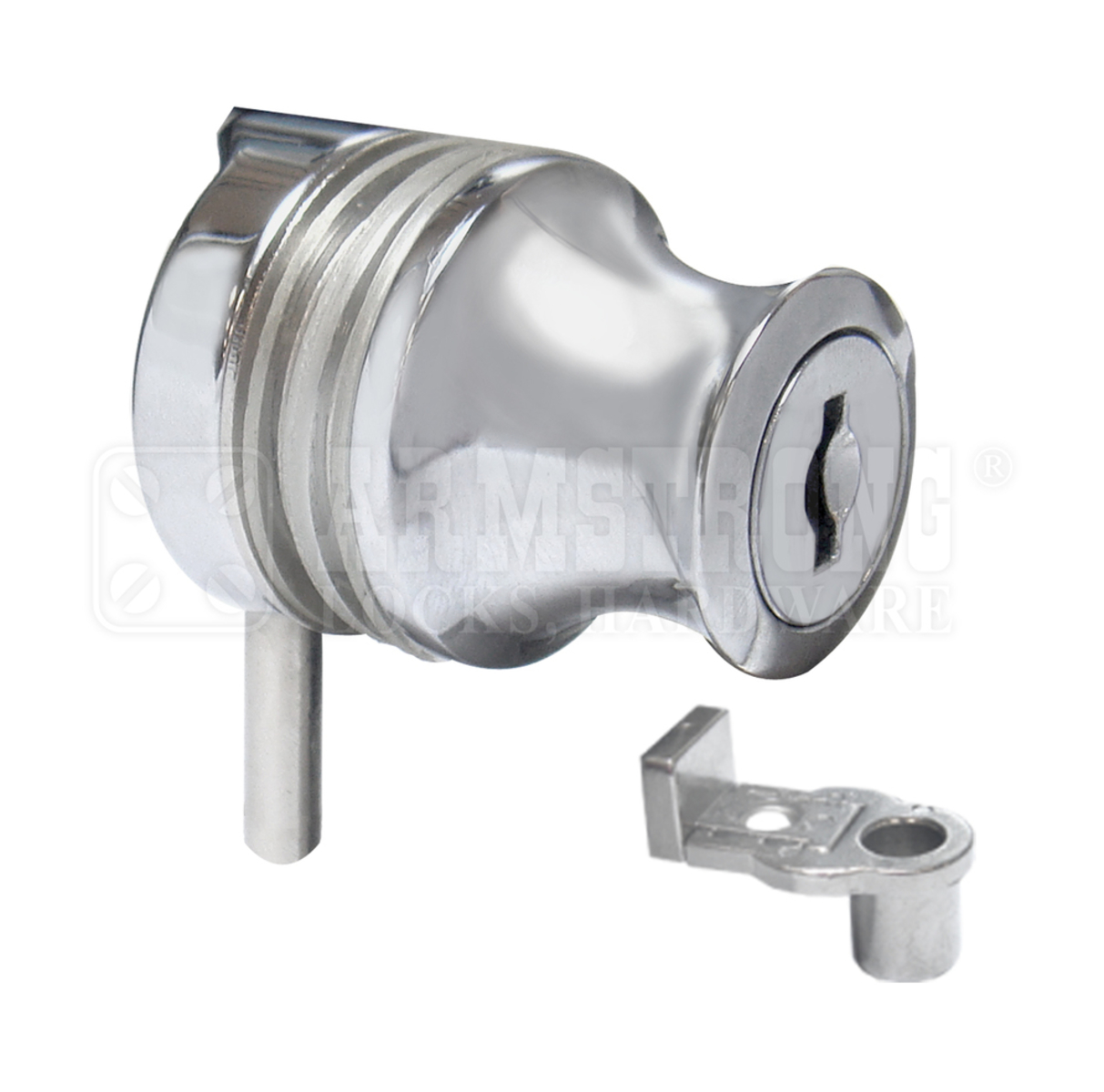 Glass Door Cylinder Lock for single door