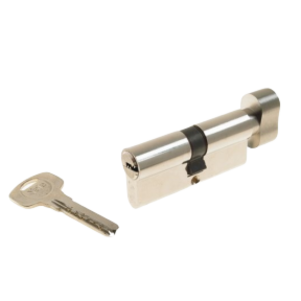 Double Euro Profile Cylinder with Turn - 6 Pin