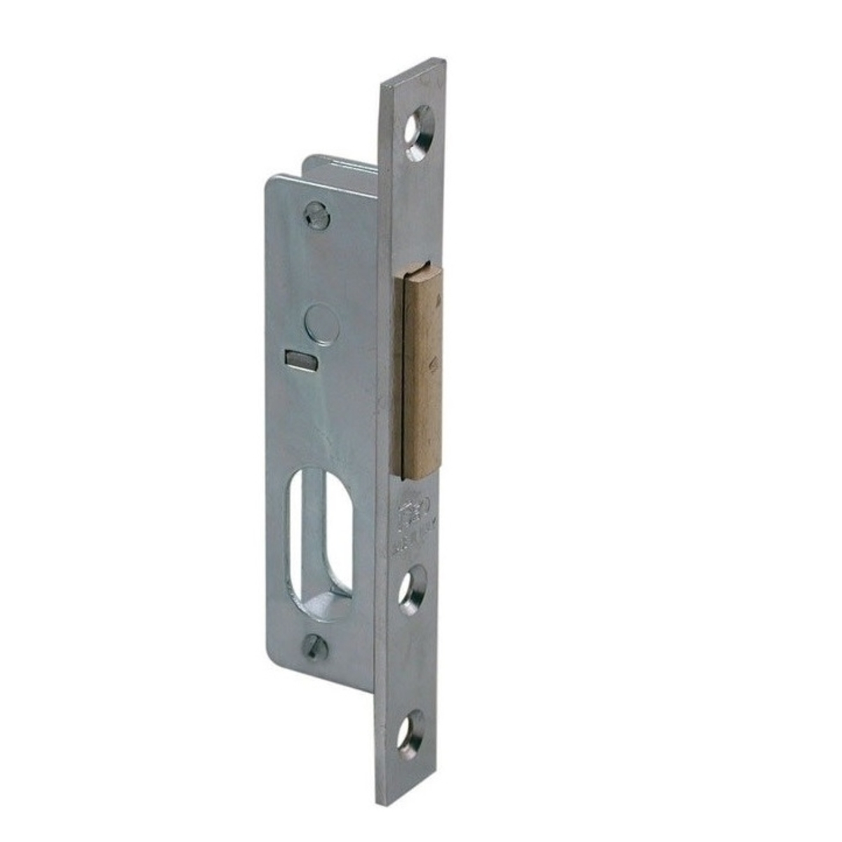 Deadbolt Lock For Metal Frames With Oval Cylinder