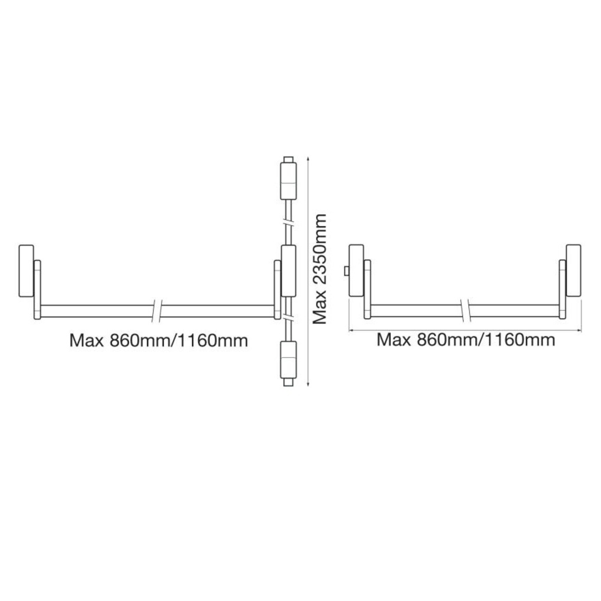 Union 883/883-W - Double Rebated Door Set Suppliers