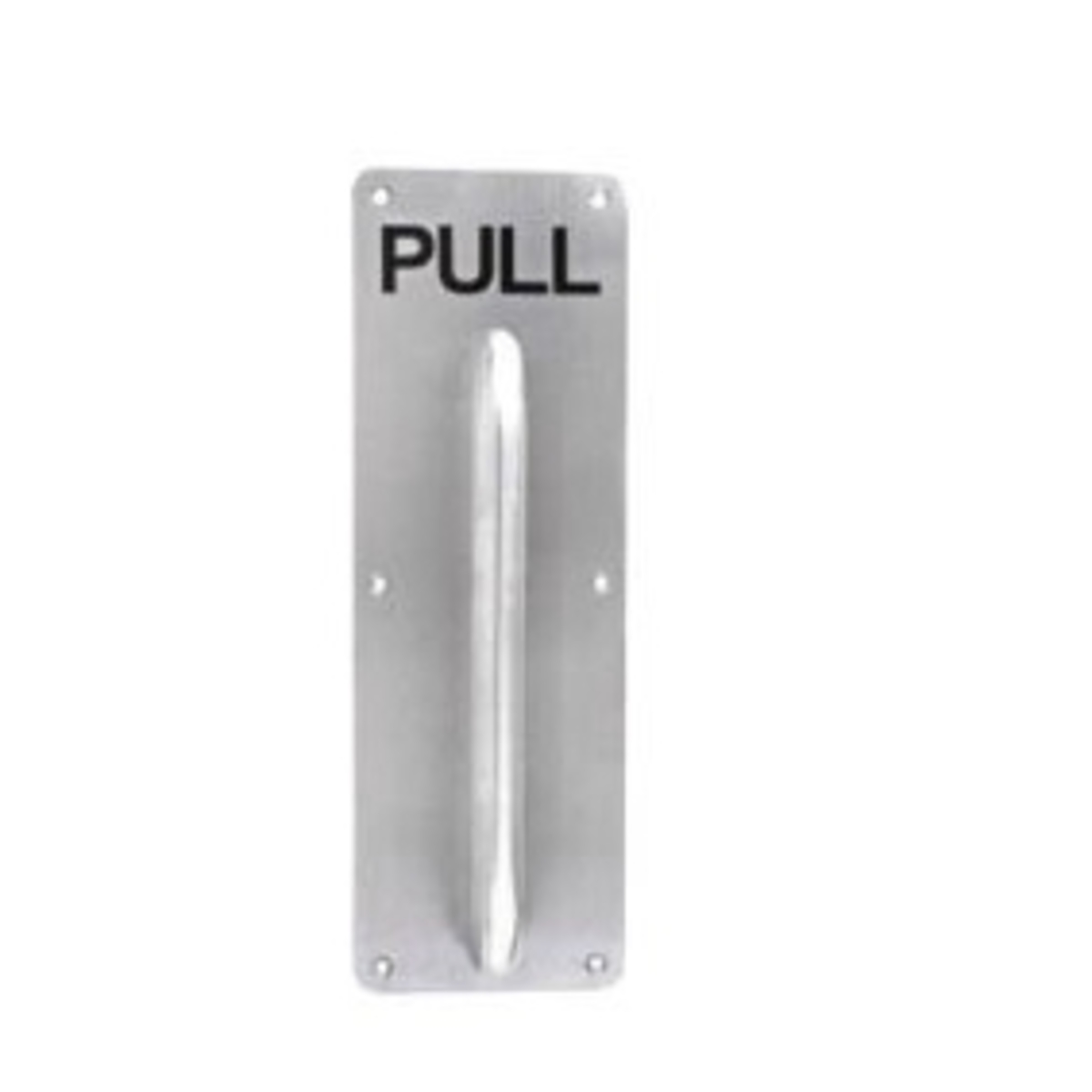 Single Pull Handle on Plate