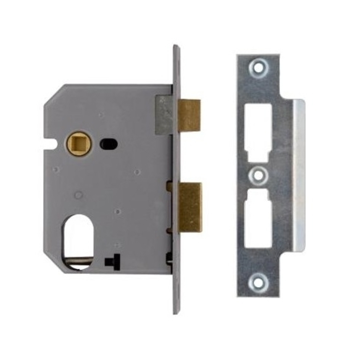 Oval Profile Mortice Sash Lock